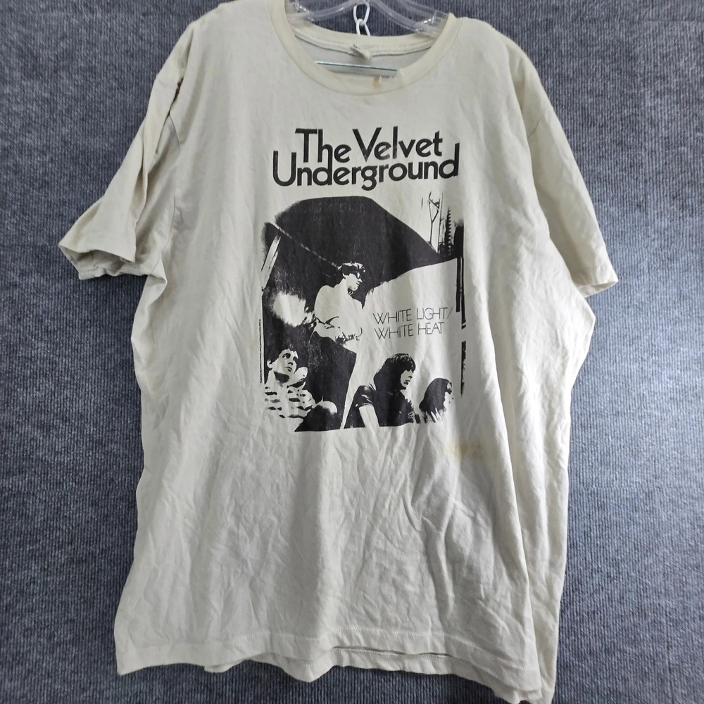The Velvet Underground White Light/White Heat T-Shirt XL Pacific